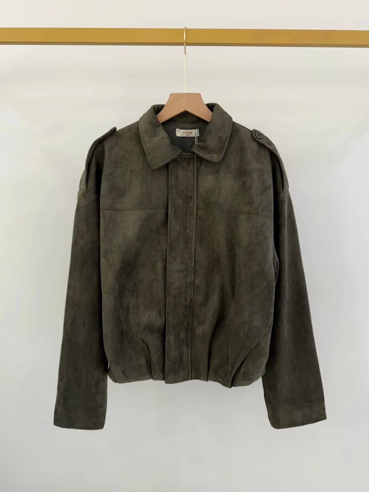 Veste en daim - 3275 : Kaki / L