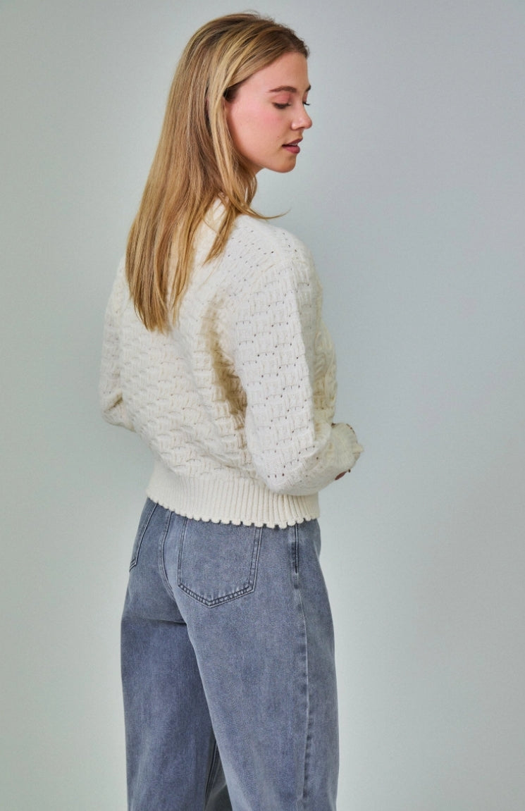 Gilet détails en broderies, TU