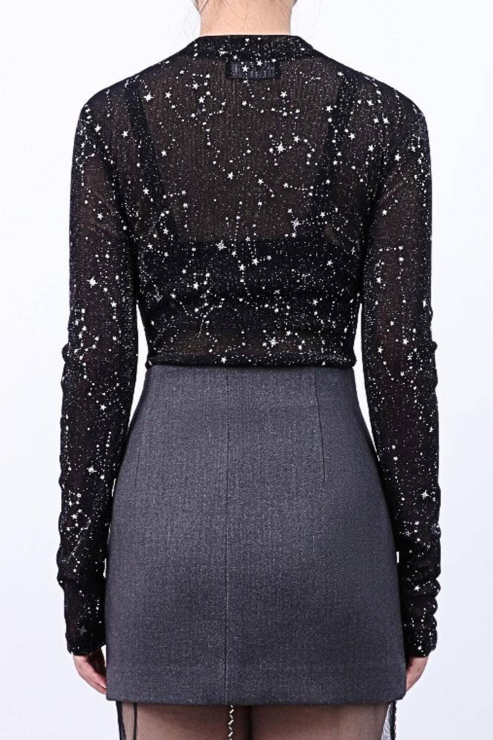 Body à manches longues Sparkle Star: L